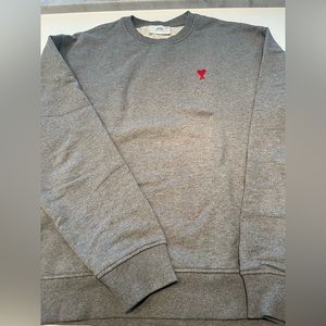 AMI Alexandre Mattiussi Grey Sweatshirt